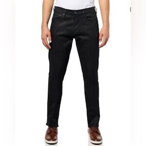 John Varvatos Men's Slim Black Jeans